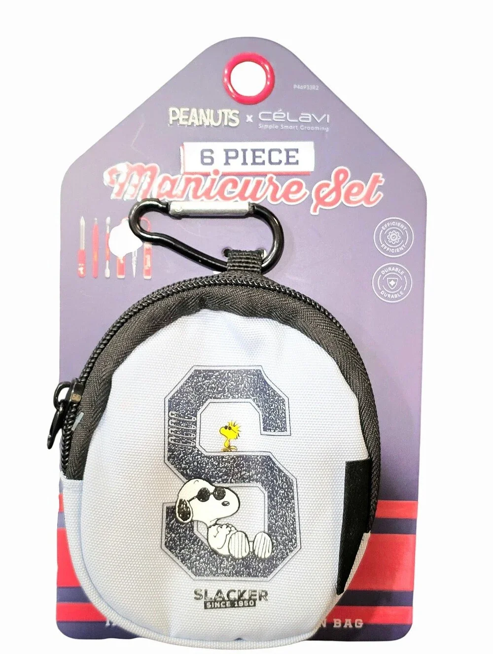 Celavi X Peanuts & Woodstock Slacker 6-PC Manicure Set